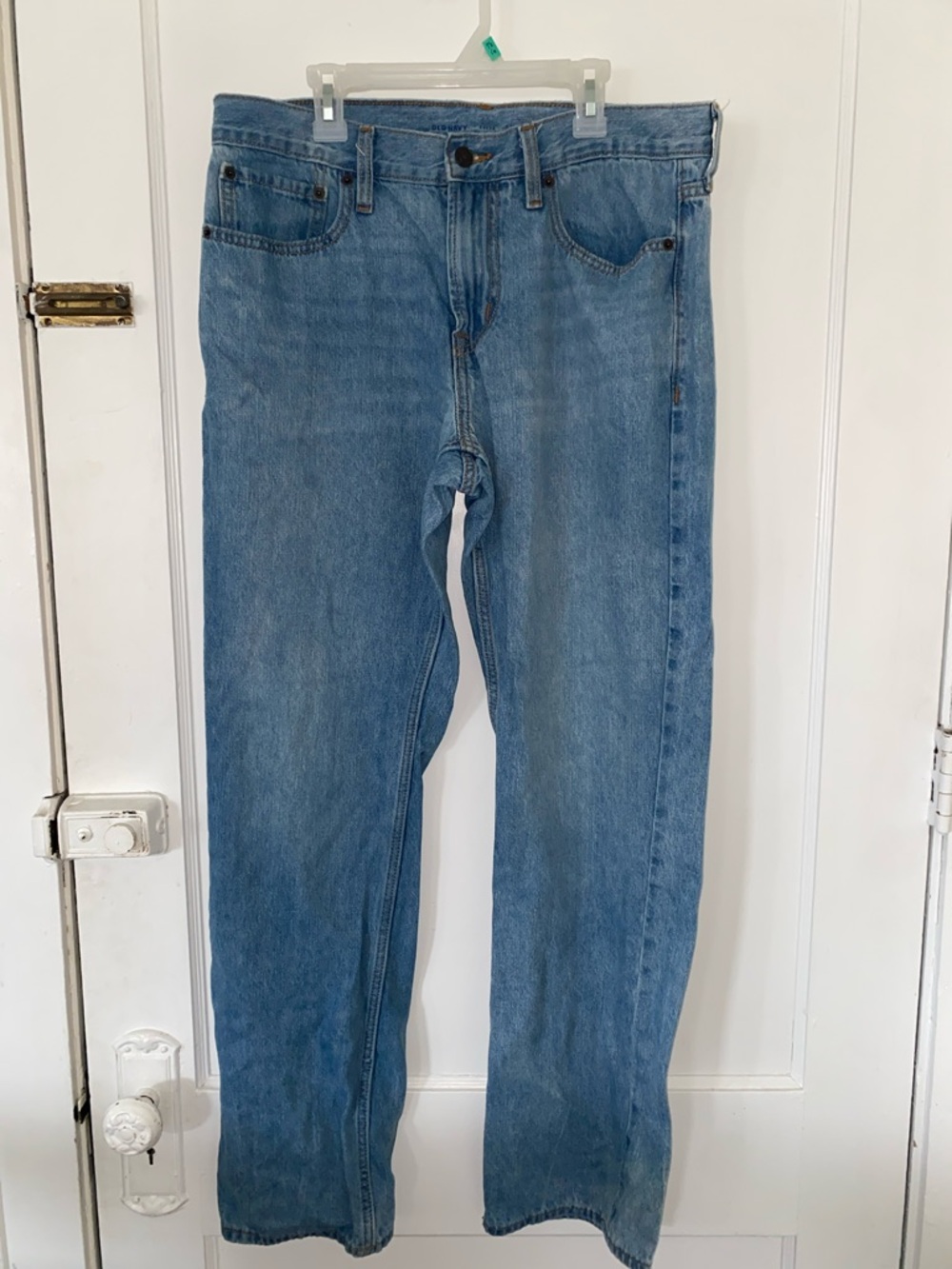 Classic Men’s Light Blue Denim Jeans